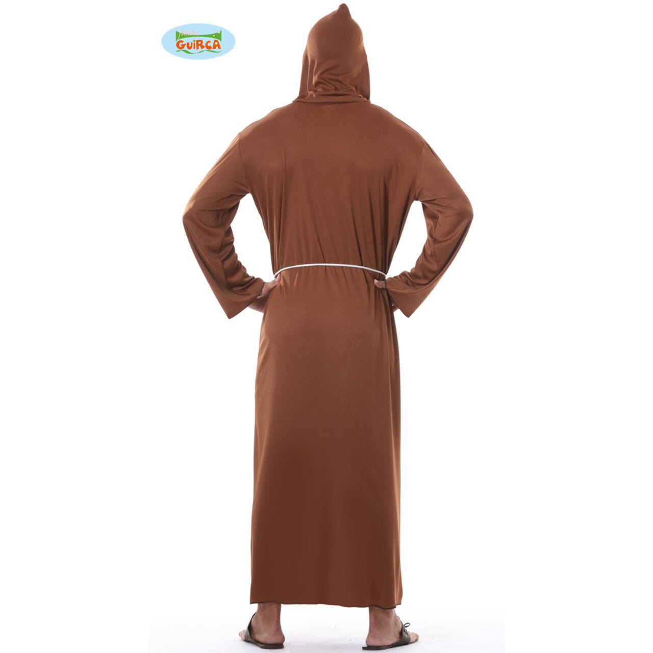 Op deze afbeelding zie je een Kostuums, van het merk Guirca. Vrome Monnik Man Kostuum