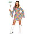 Lovely Love Flower Power Vrouw Kostuum