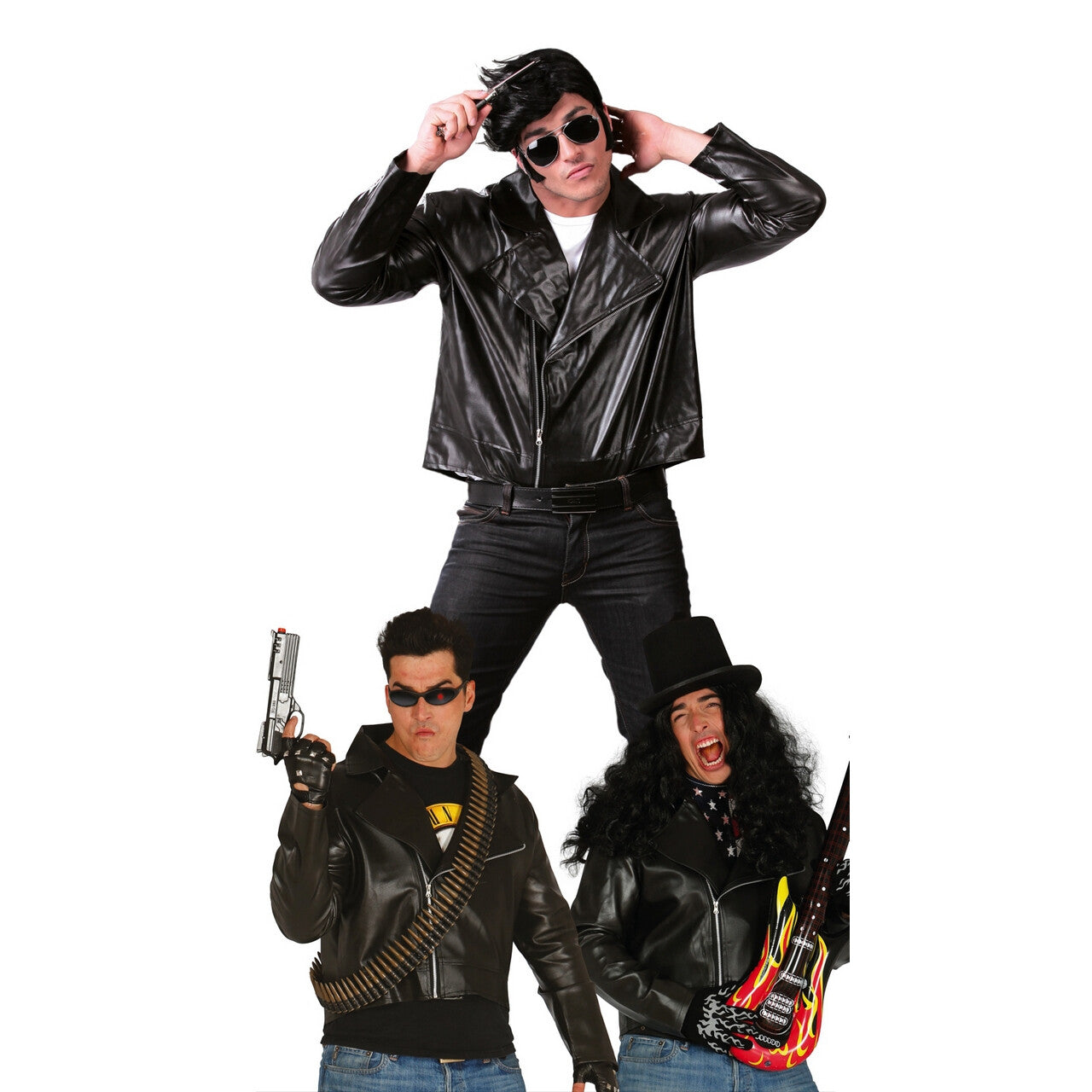 Op deze afbeelding zie je een Kostuums, van het merk Guirca. Pijlsnel Motor Jack Man