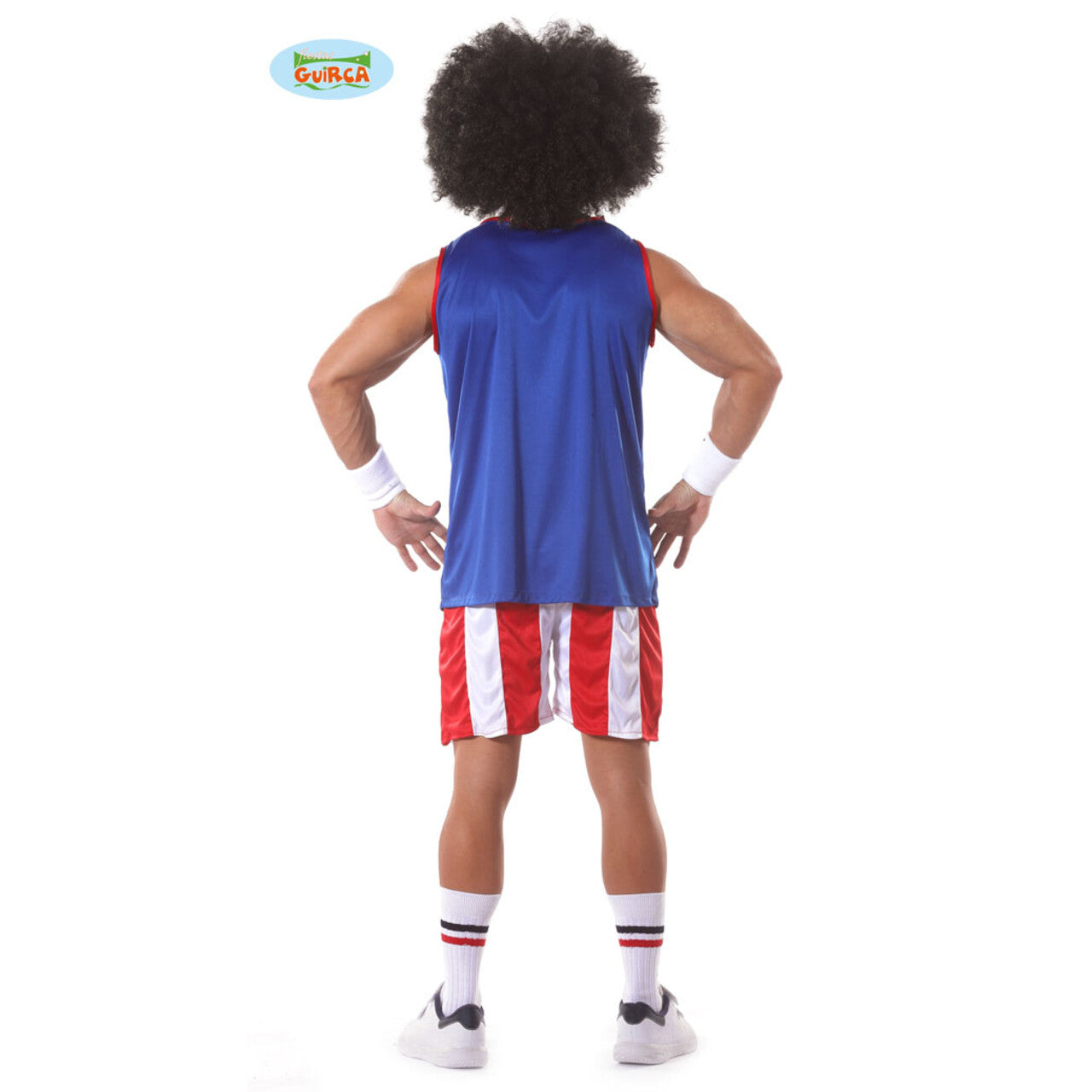 Op deze afbeelding zie je een Kostuums, van het merk Guirca. Team USA Basketball Man Kostuum