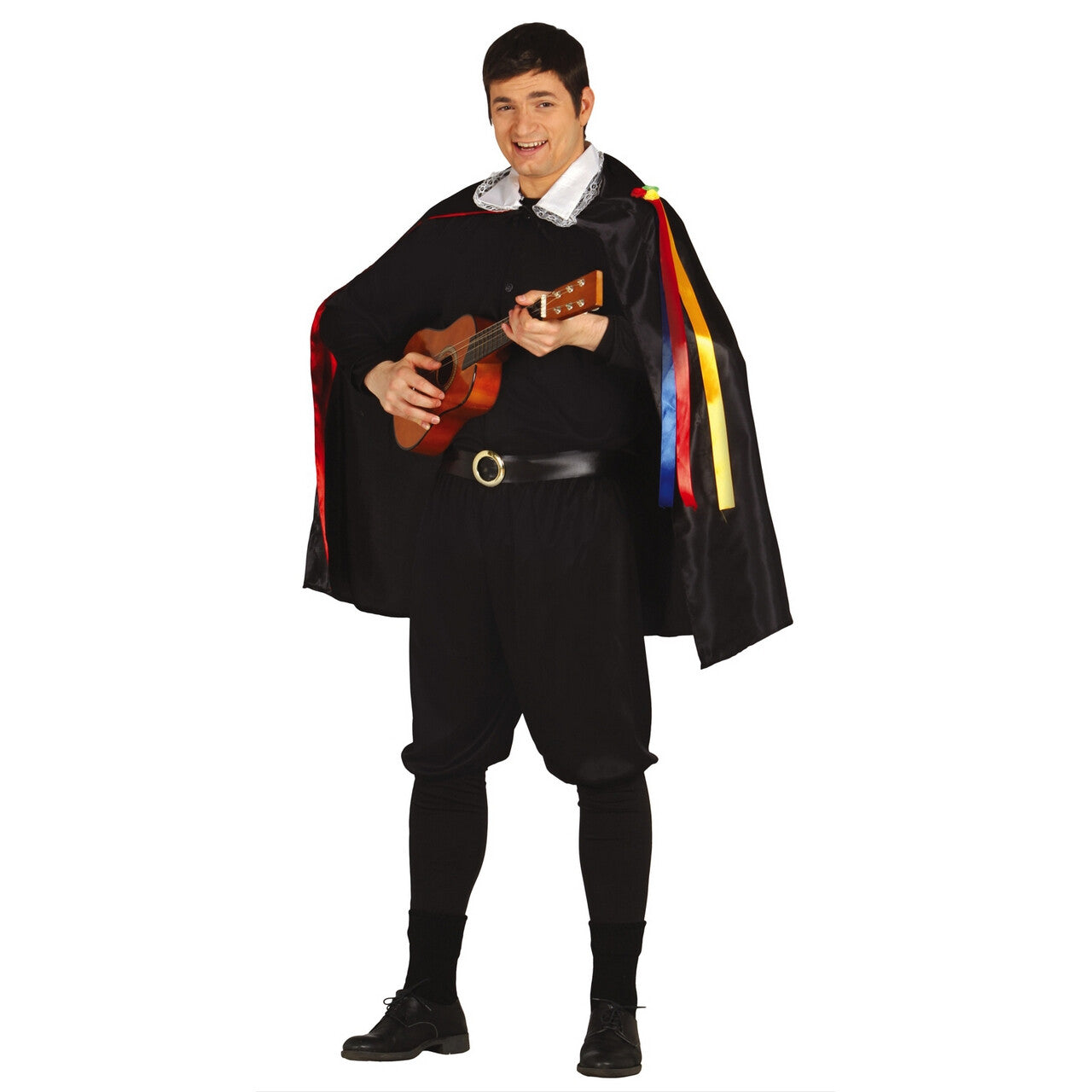 Op deze afbeelding zie je een Kostuums, van het merk Guirca. Troubadour Uit De Middeleeuwen Man Kostuum