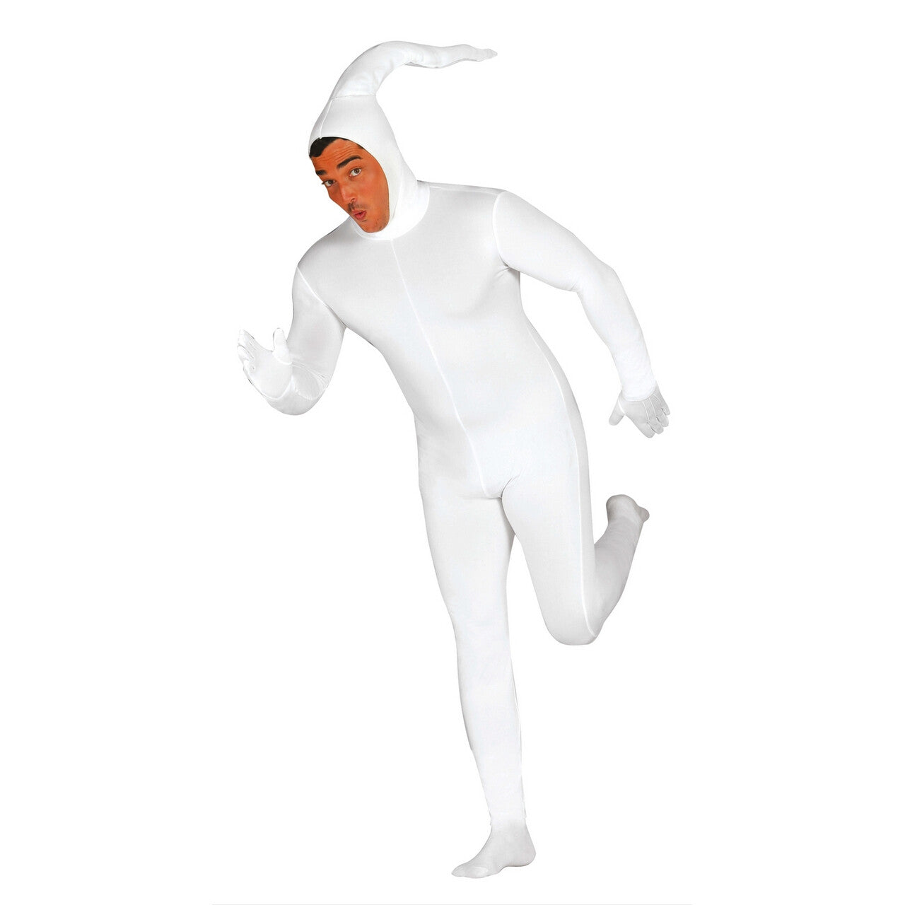 Op deze afbeelding zie je een Kostuums, van het merk Guirca. Geinig Sperma Cel Man Kostuum