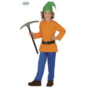 Op deze afbeelding zie je een Kostuums, van het merk Guirca. Vrolijke Bos Kabouter Kind Kostuum