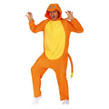 Oranje Draak Jumpsuit Kostuum