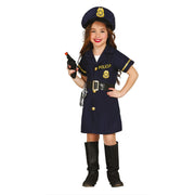 Op deze afbeelding zie je een Kostuums, van het merk Guirca. Moedige Mandy Politie Meisje Kostuum