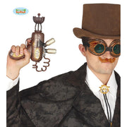 Op deze afbeelding zie je een Accessoires, van het merk Guirca. Futuristische Revolver Steampunk 26 Centimeter