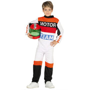 Op deze afbeelding zie je een Kostuums, van het merk Guirca. Grand Prix Motorcoureur Jongen Kostuum