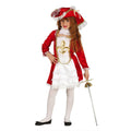 Madame Musketier Meisje Kostuum