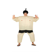 Op deze afbeelding zie je een Kostuums, van het merk Guirca. Opblaasbare Japanse Sumo Worstelaar Sato Man Kostuum
