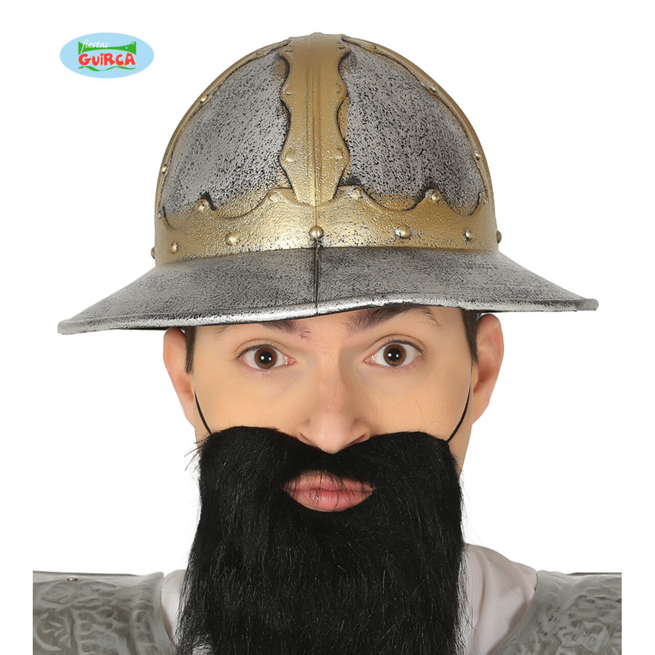 Op deze afbeelding zie je een Accessoires, van het merk Guirca. Helm Spaanse Conquistador