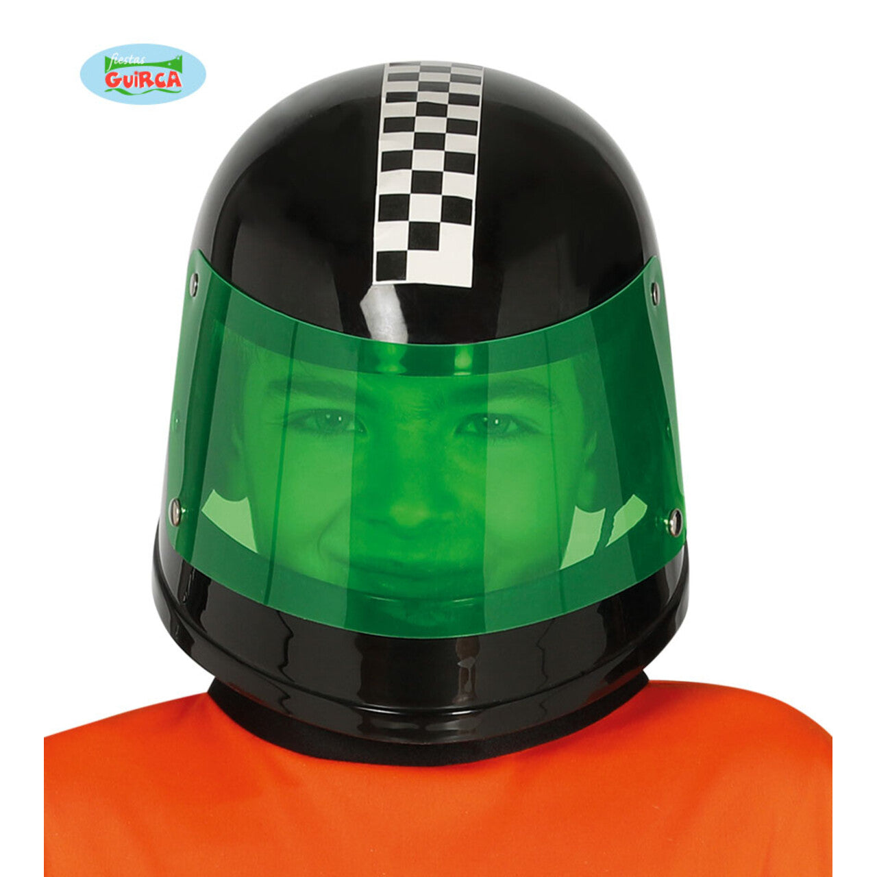 Op deze afbeelding zie je een Accessoires, van het merk Guirca. Helm Formule 1 Monza Zwart