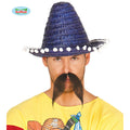 Kleine Sombrero Blauw Met Bolletjes Felipe