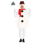 Op deze afbeelding zie je een Kostuums, van het merk Guirma. Grappige Sneeuwpop Man Kostuum