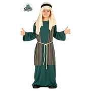 Op deze afbeelding zie je een Kostuums, van het merk Guirma. Herder Uit Jeruzalem Groen Jongen Kostuum