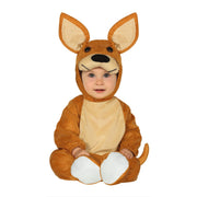 Op deze afbeelding zie je een Kostuums, van het merk Guirca. Hoppende Bruine Kangoeroe Australie Kind Kostuum