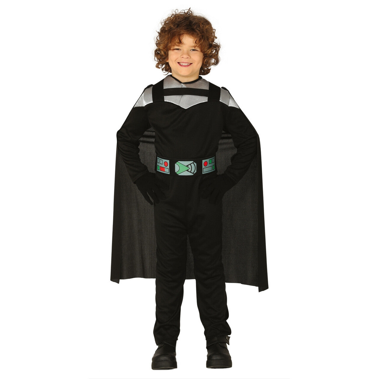 Op deze afbeelding zie je een Kostuums, van het merk Guirca. Dark Knight Batman Held Jongen Kostuum