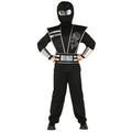 Zilveren Draak Ninja Kind Kostuum
