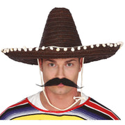 Op deze afbeelding zie je een Accessoires, van het merk Guirca. Sombrero Santiago Zwart 50 Cm