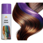 Op deze afbeelding zie je een Accessoires, van het merk Guirca. Fluorescerend Paarse Haarspray