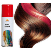 Op deze afbeelding zie je een Accessoires, van het merk Guirca. Fluorescerend Rode Haarspray
