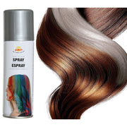 Op deze afbeelding zie je een Accessoires, van het merk Guirca. Fluorescerend Zilveren Haarspray