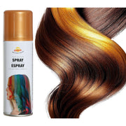 Op deze afbeelding zie je een Accessoires, van het merk Guirca. Fluorescerend Gouden Haarspray