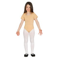 Huidskleur Body Ballerina Dansvoorstelling Meisje Kostuum