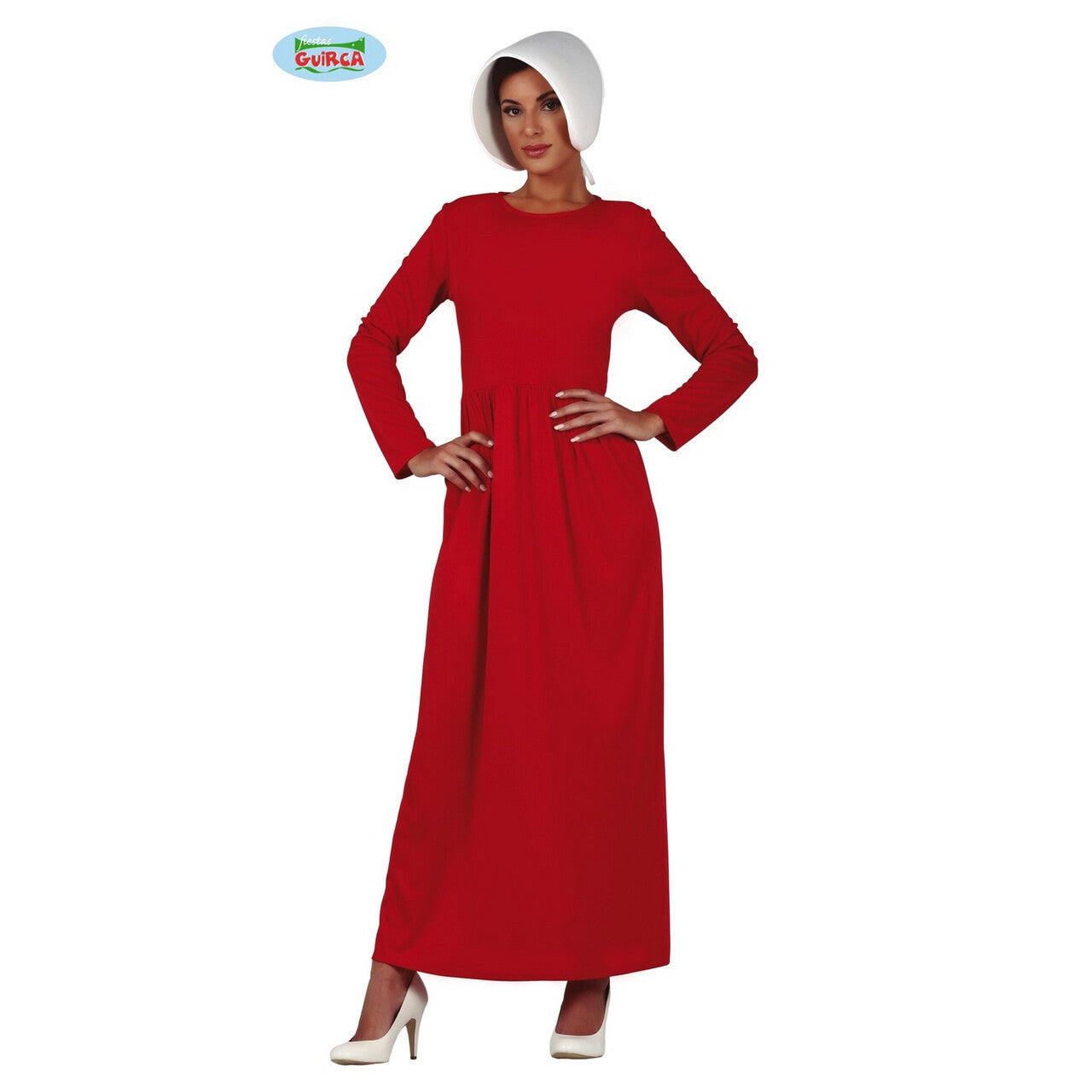 Op deze afbeelding zie je een Kostuums, van het merk Guirca. The Handmaids Tale Dramaserie Vrouw Kostuum