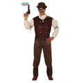 Historisch Steampunk Oldham Man Kostuum