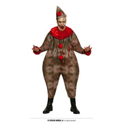 Op deze afbeelding zie je een Kostuums, van het merk Guirca. Clown Zonder Grappen Man Kostuum