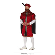 Op deze afbeelding zie je een Kostuums, van het merk Guirca. Gastheer Van De Koning Renaissance Man Kostuum
