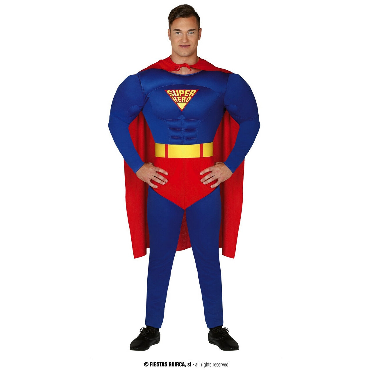 Op deze afbeelding zie je een Kostuums, van het merk Guirca. Superheld In Het Weekend Jongen Kostuum