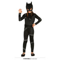 Nagelvaste Catgirl Superheld Zwart Meisje Kostuum