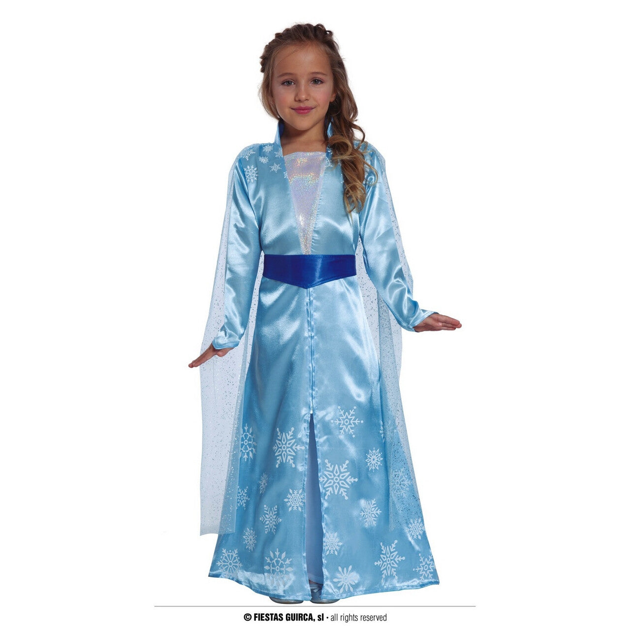 Op deze afbeelding zie je een Kostuums, van het merk Guirca. Prinses Else Uit Het IJspaleis Meisje Kostuum