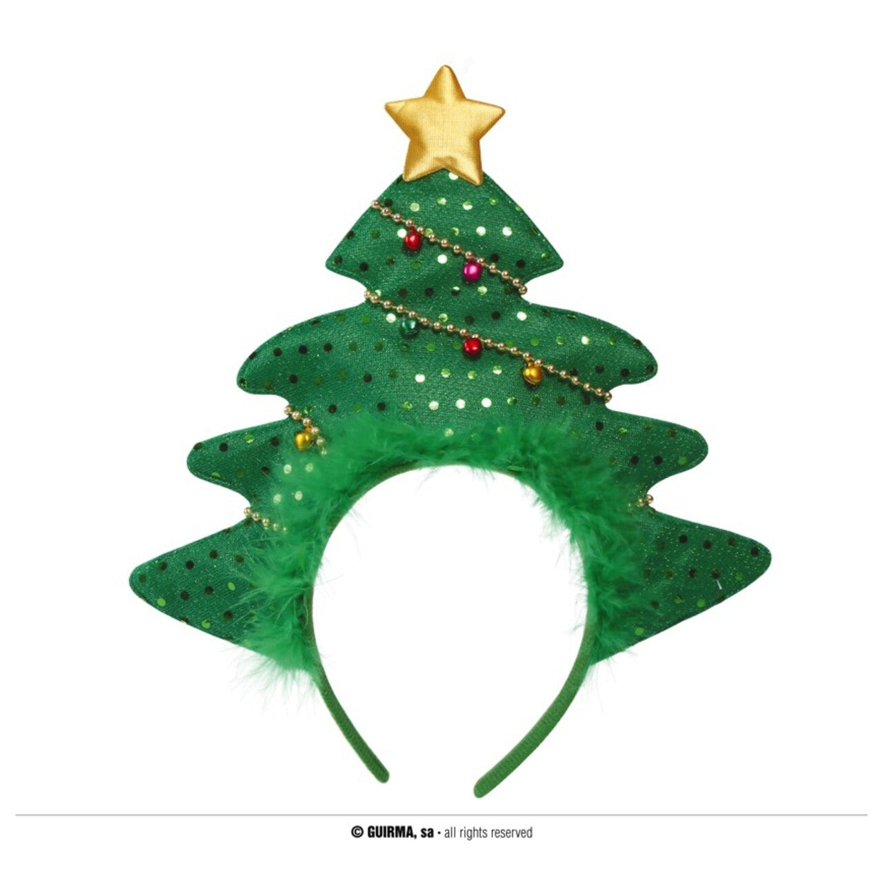 Op deze afbeelding zie je een Accessoires, van het merk Guirma. Mooiste Kerstboom Van Het Feest Diadeem