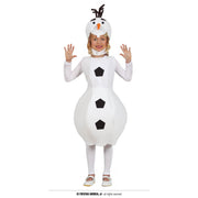 Op deze afbeelding zie je een Kostuums, van het merk Guirma. Bolle Olle Sneeuwpop Kind Kostuum