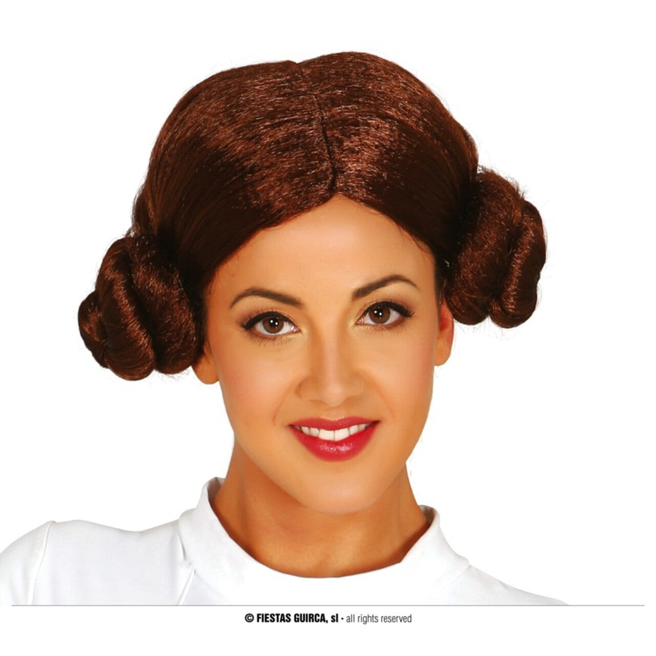 Op deze afbeelding zie je een Accessoires, van het merk Guirca. Prinses Van Het Universum Lea Pruik