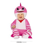 Op deze afbeelding zie je een Kostuums, van het merk Guirca. Roze Baby Haai In De Zee Kind Kostuum