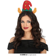 Op deze afbeelding zie je een Accessoires, van het merk Guirma. Hoofdband Kerst Elf Muts Met Oortjes