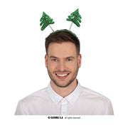 Op deze afbeelding zie je een Accessoires, van het merk Guirma. Haarband Kerst Bos