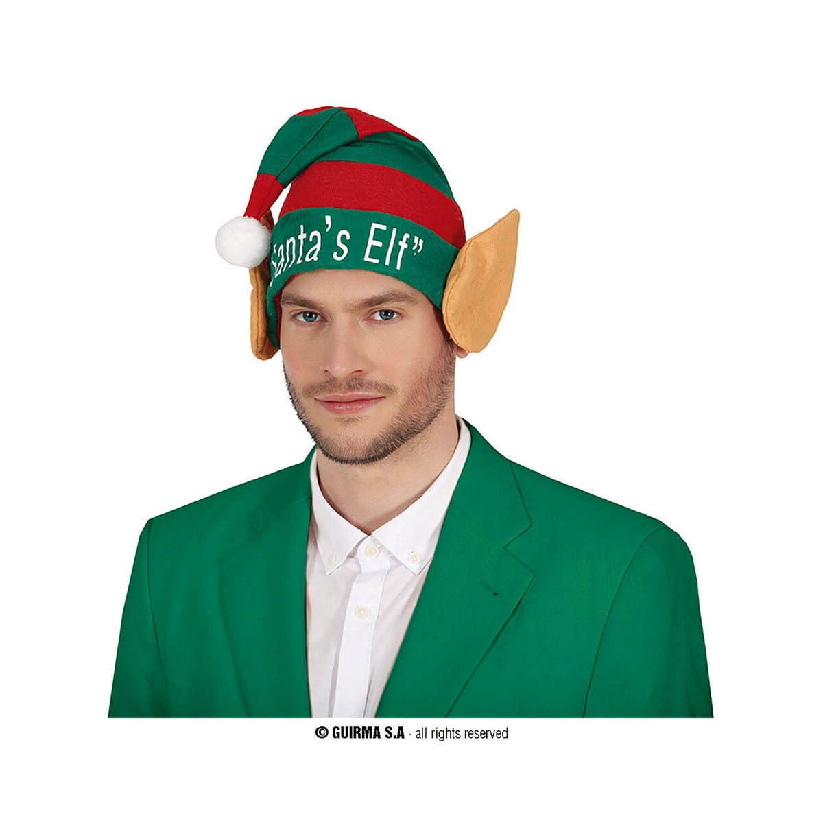 Op deze afbeelding zie je een Accessoires, van het merk Guirma. Santas Elf Muts Met Oren