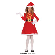 Op deze afbeelding zie je een Kostuums, van het merk Guirma. Elise Het Prachtige Kerstmeisje Kostuum
