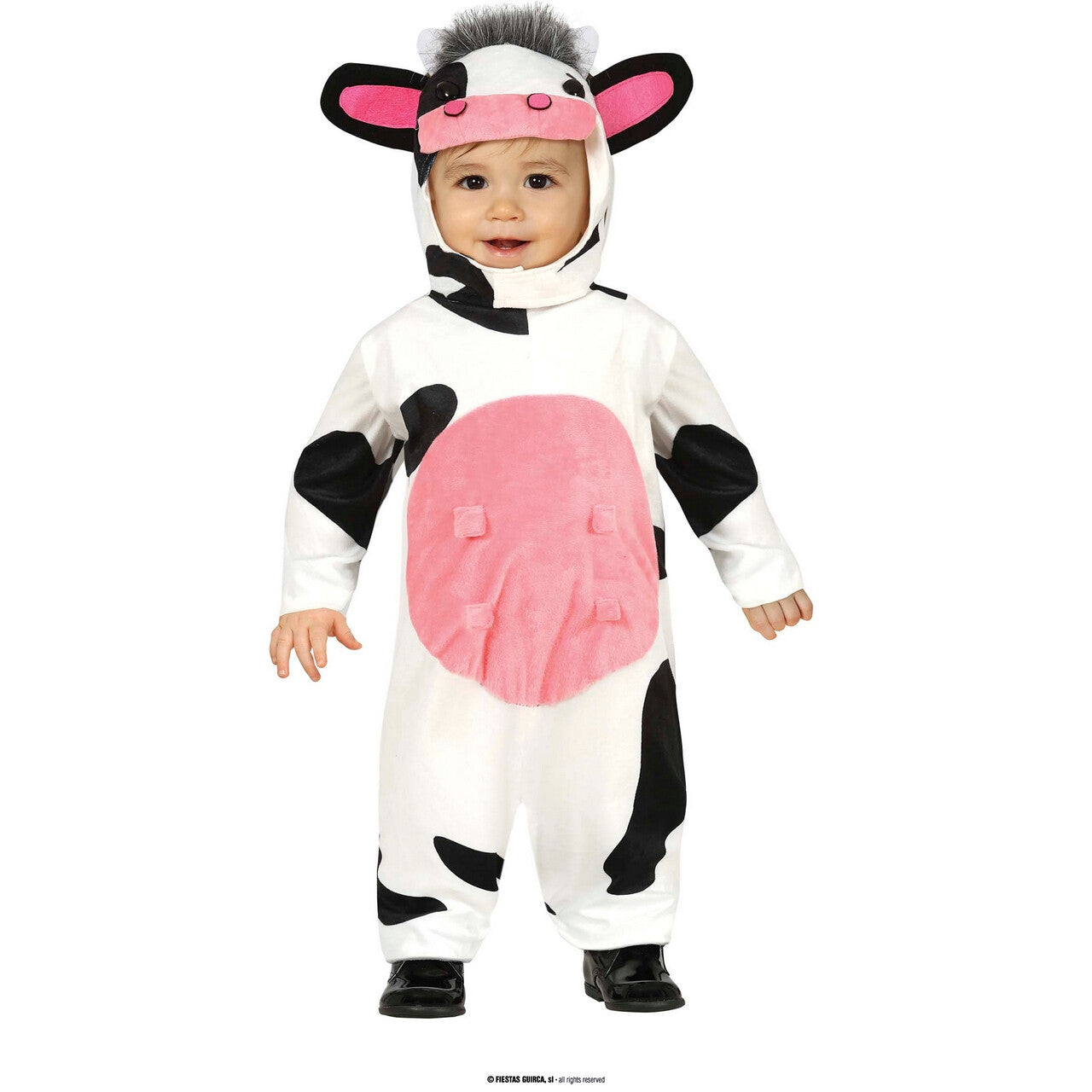 Op deze afbeelding zie je een Kostuums, van het merk Guirca. Moo Moo Baby Koe Kind Kostuum