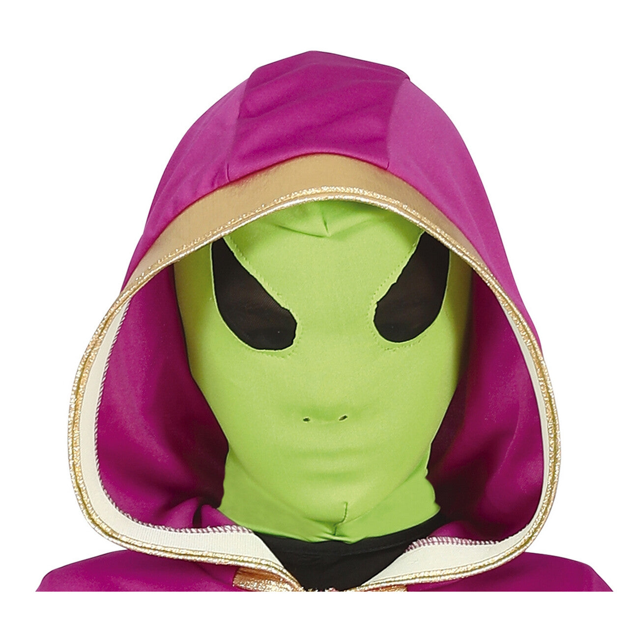 Op deze afbeelding zie je een Kostuums, van het merk Guirca. Alien Van Planeet Mars Kind Kostuum
