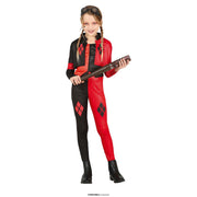 Op deze afbeelding zie je een Kostuums, van het merk Guirca. Rebelse Harley Biker Meisje Kostuum