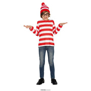 Op deze afbeelding zie je een Kostuums, van het merk Guirca. Wally Is Weer Kwijt Kind Kostuum