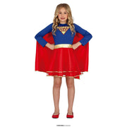 Op deze afbeelding zie je een Kostuums, van het merk Guirca. Born To Be A Superhero Meisje Kostuum