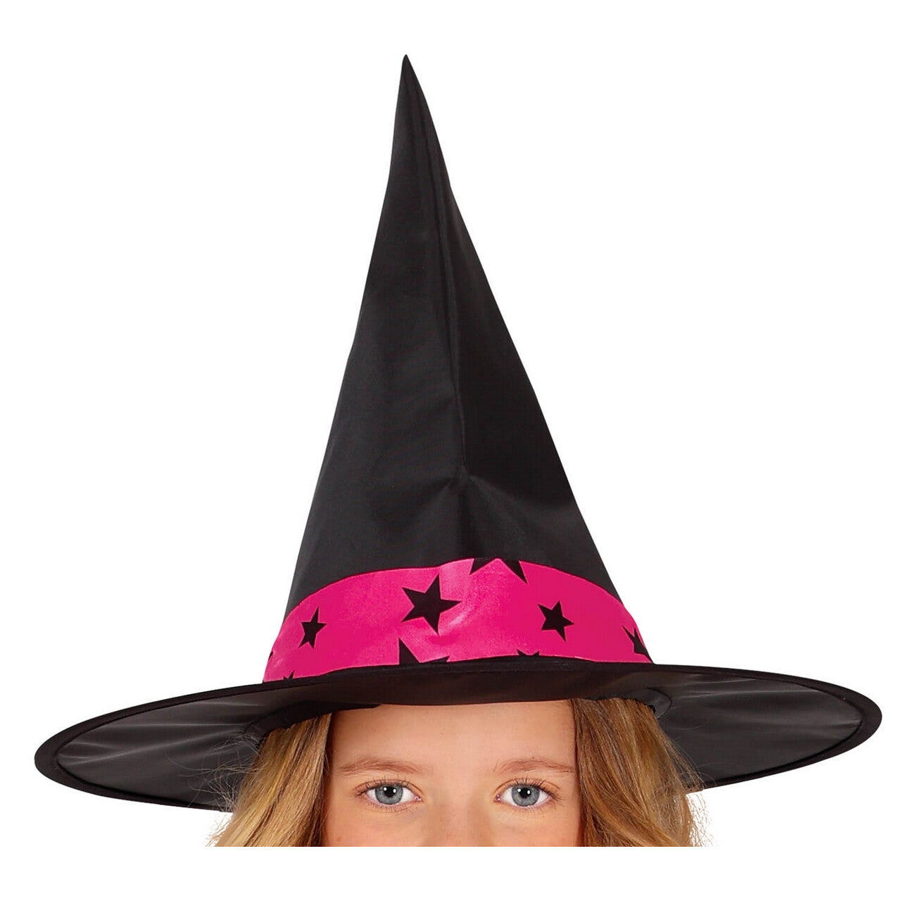 Op deze afbeelding zie je een Kostuums, van het merk Guirca. Roze Star Witch Rockadelia Meisje Kostuum