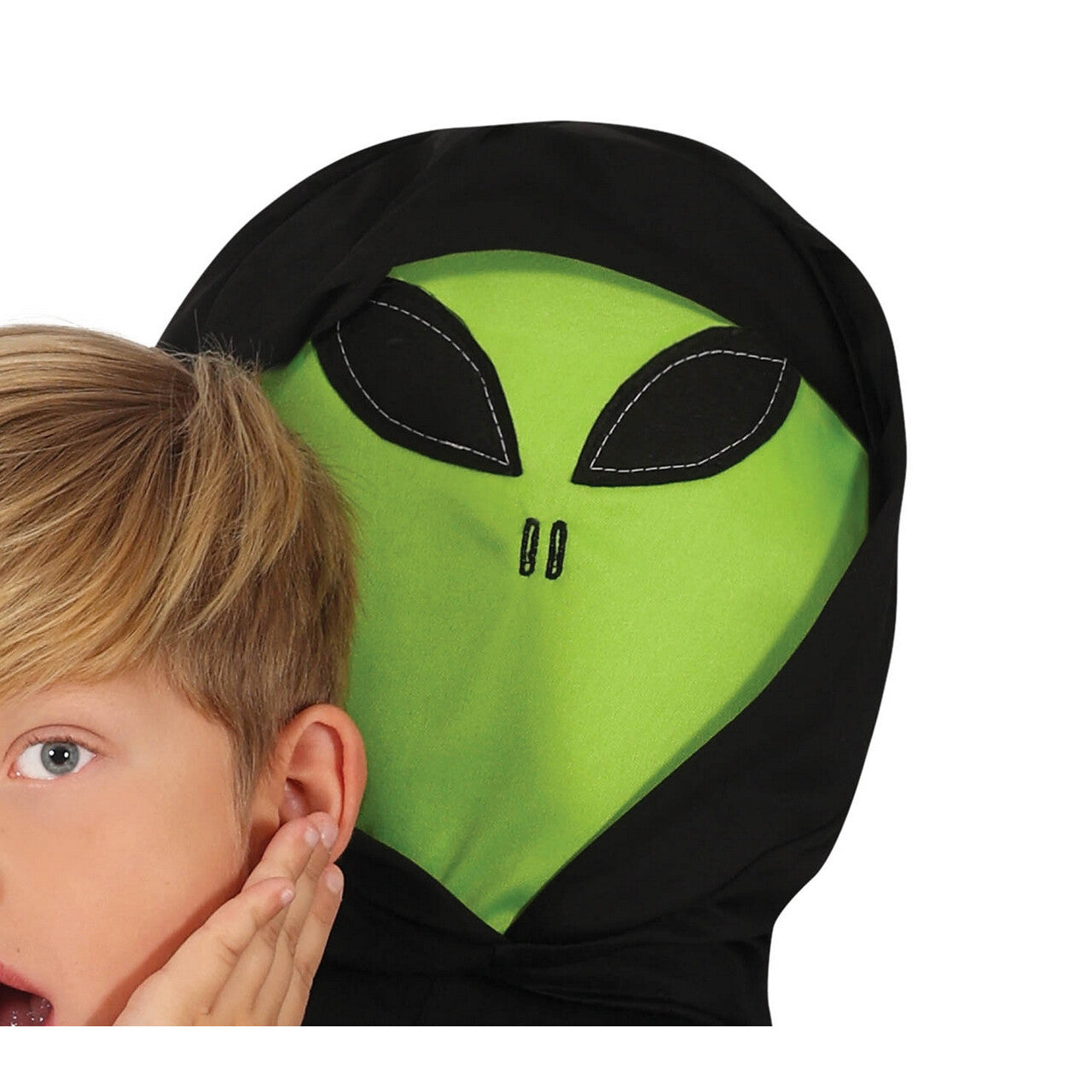 Op deze afbeelding zie je een Kostuums, van het merk Guirca. Ontvoerd Door Een Alien Kind Kostuum