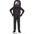 Zwarte Astronaut Van Het Gamer Universum Kostuum